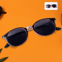 Blue UV Protected Round Sunglasses