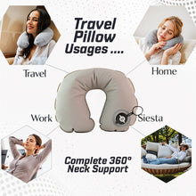 Premium Quality Inflatable Travel Neck Pillow (1 Pc)