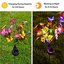 LED Butterfly Garden Flower Light