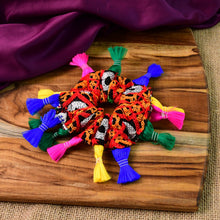 Elegant Multicolor Navratri Hair Bun