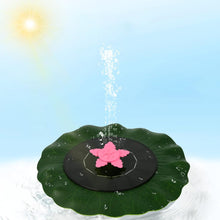 Solar-Powered Floating Fountain Pump for Ponds