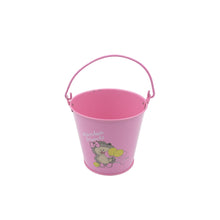 Small Metal Bucket for Plants & Decor (1 Pc, With Handle)