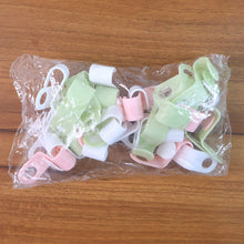 Multi-Color Hanger Connector Hooks (30 Pc)